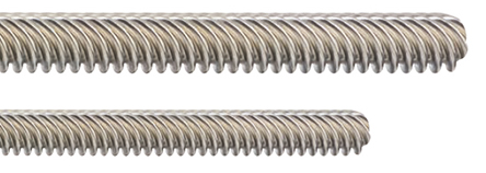 Igus Lead Screw, 6.35mm Shaft Diam. , 300mm Shaft Length