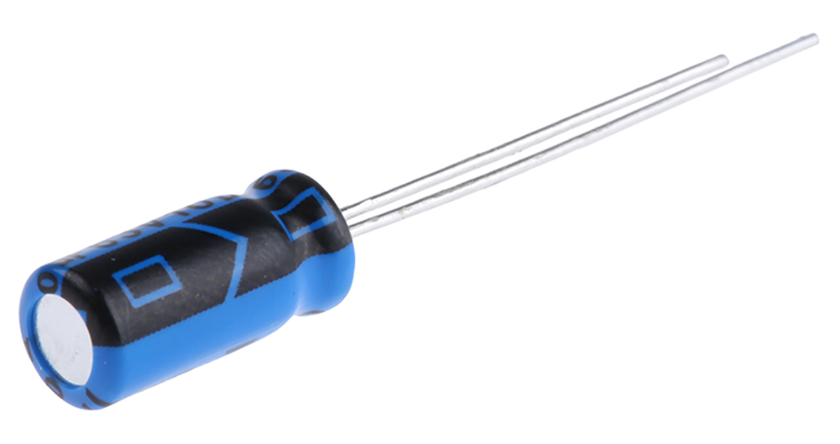 Vishay 10μF Aluminium Electrolytic Capacitor 63V dc, Radial, Through Hole - MAL203858109E3
