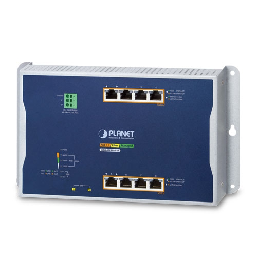 Planet WGS-4215-8HP2S, Managed Switch 8 Port Network Switch With PoE RJ-45