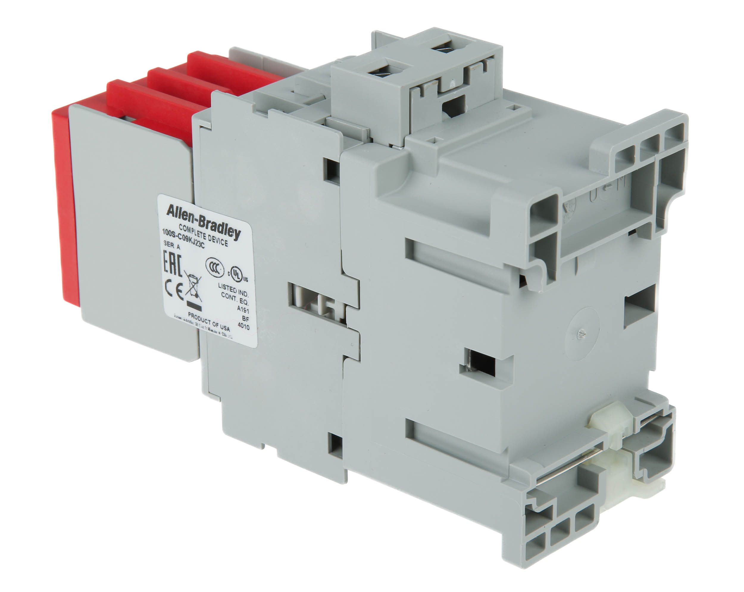 Allen Bradley 100S-C Contactor, 24 V ac Coil, 3-Pole, 9 A, 5NO + 3NC, 525 V ac