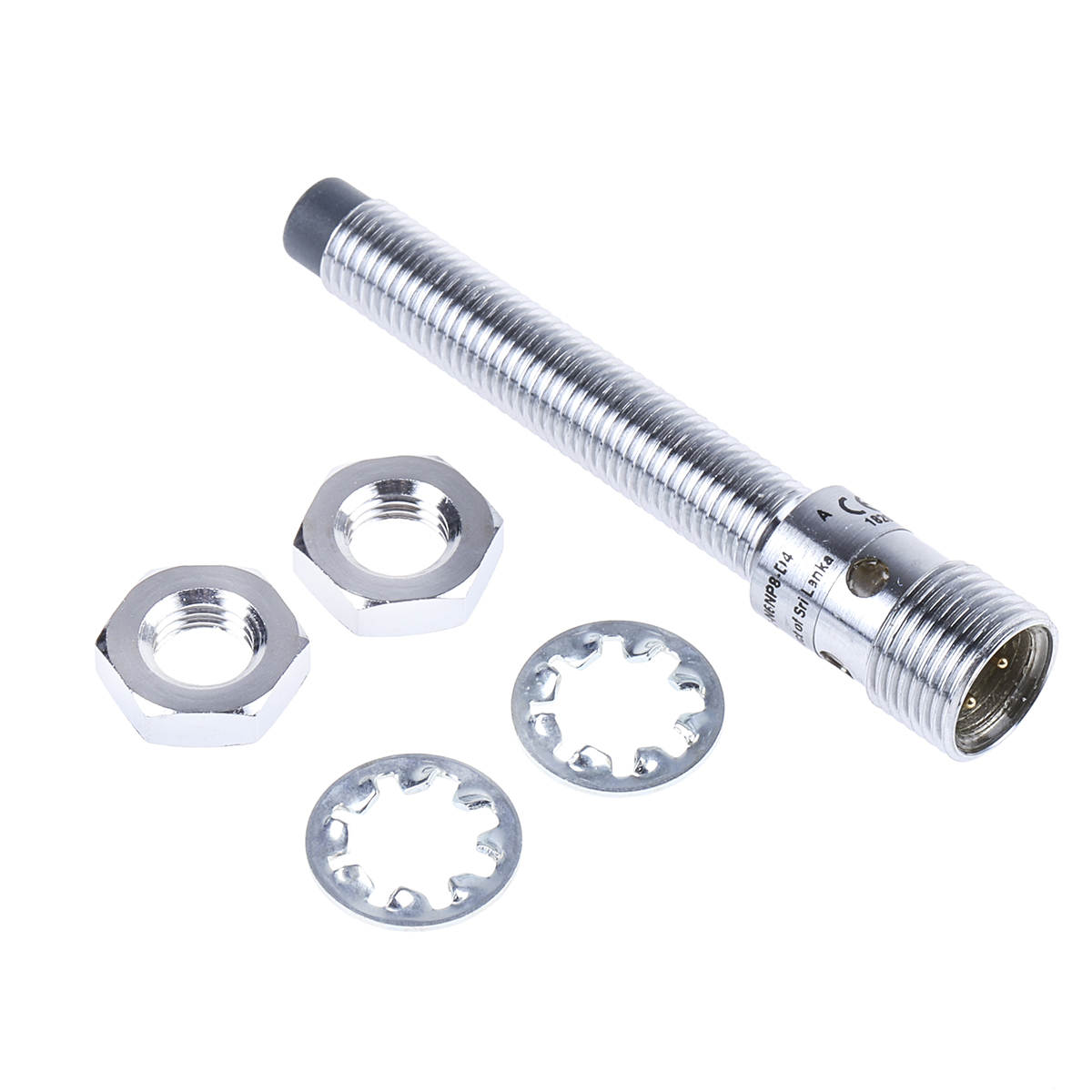 Allen Bradley Inductive Threaded Barrel Proximity Sensor, M8, 6 mm Detection, PNP NO, 10 → 30 V dc