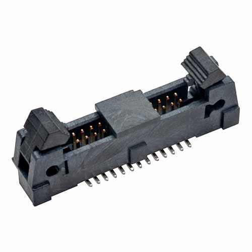 HARWIN M50-365 Series Vertical Surface PCB Header, 26 Contact(s), 1.27 mm Pitch, 2 Row, Unshrouded