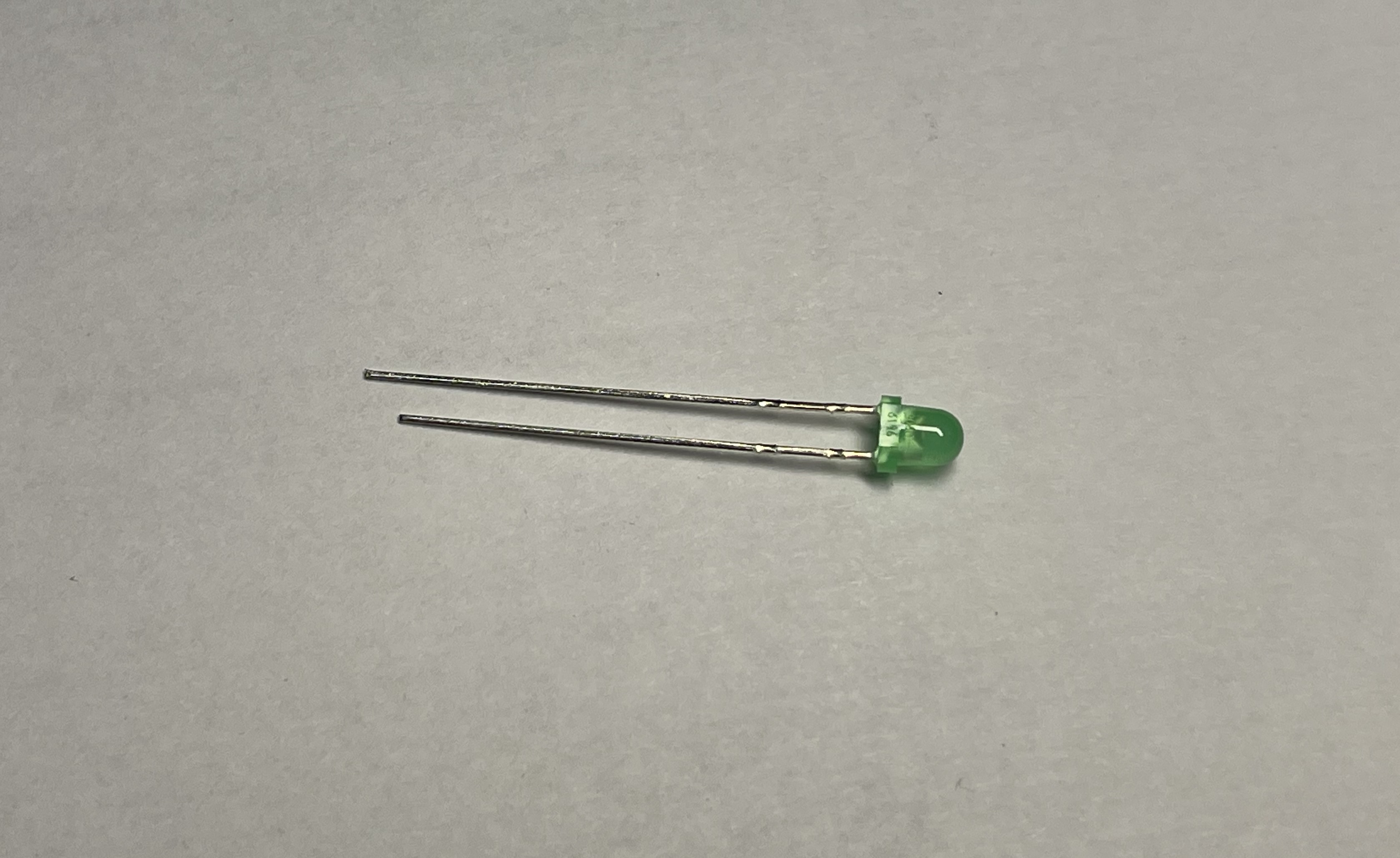 ROHM2.1 V Yellow-Green LED 3mm Through Hole, SLR-332MG3F