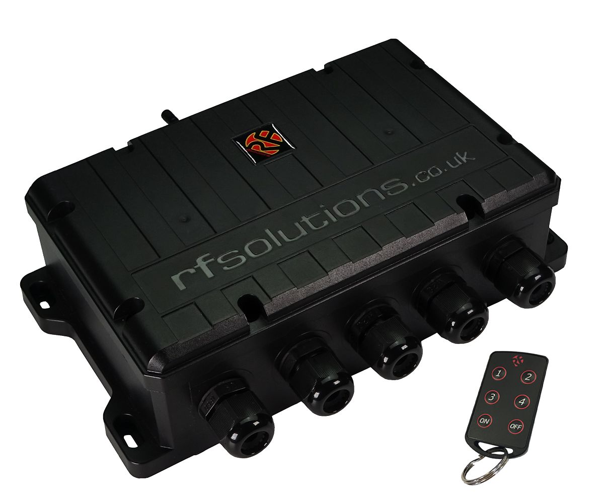 RF Solutions RIoT-FOB-8S4 Remote Control System,868MHz