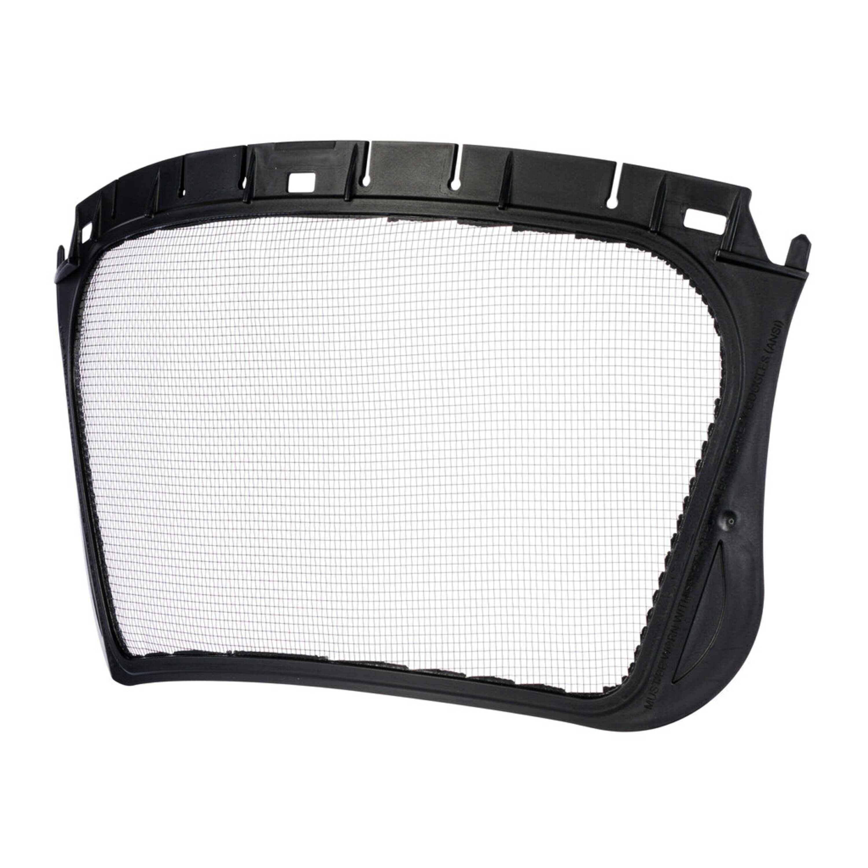 3M Black Flip Up Stainless Steel Face Shield with Face Guard , Resistant To Flying Wood Chips