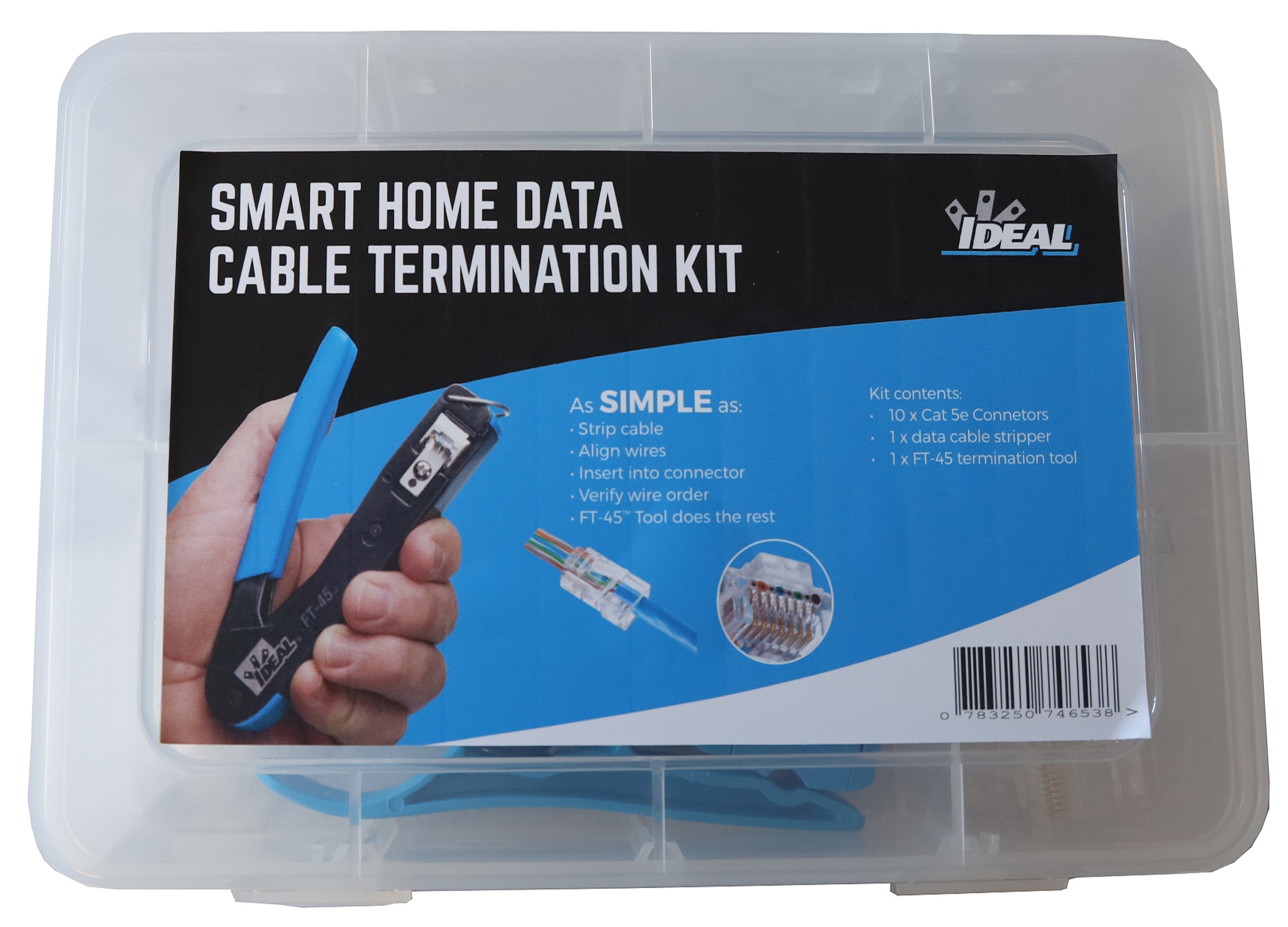Ideal Industries FT-45 Series Smart Home Data Cable Termination Kit