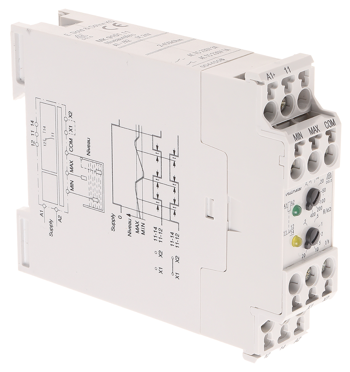 Dold Liquid Level Relay - DIN Rail, 24 V dc 1