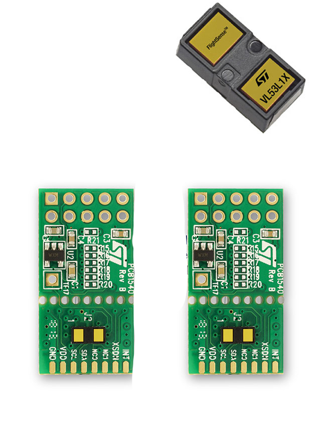 STMicroelectronics Breakout Board Breakout Board for VL53L1X Integration Into Customer Device