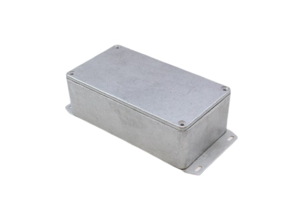 Hammond 1590 Series Die Cast Aluminium Enclosure, IP54, Flanged, 154 x 154 x 51mm