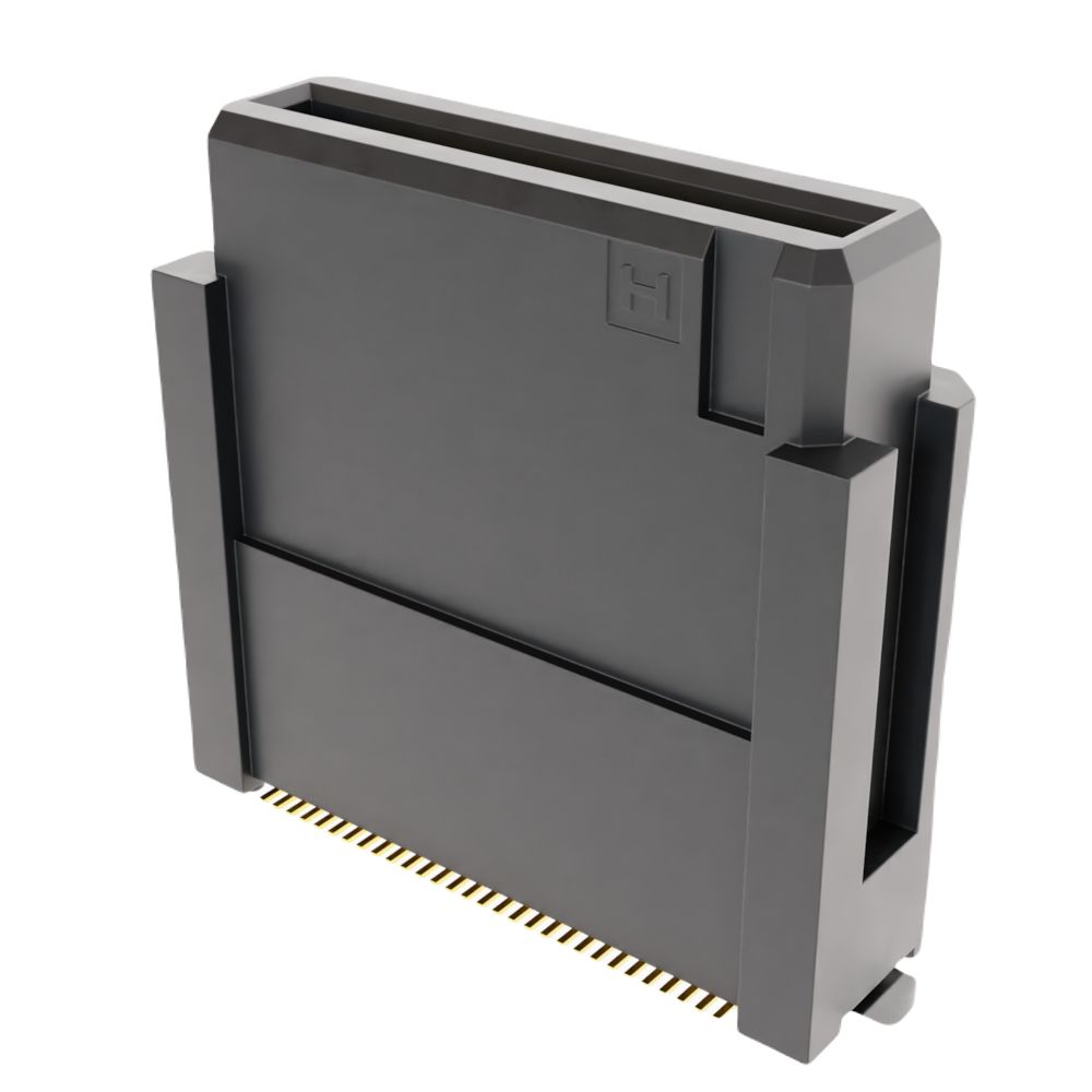 HARWIN FLECTO Series Vertical Surface PCB Header, 60 Contact(s), 0.5 mm Pitch, 2 Row, Shrouded