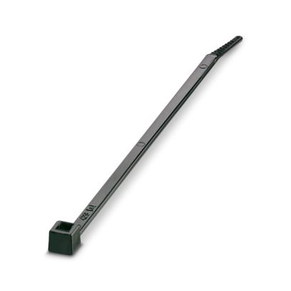 Phoenix Contact Cable Ties, Standard, 98mm x 2.5 mm, Black Polyamide, Pk-100