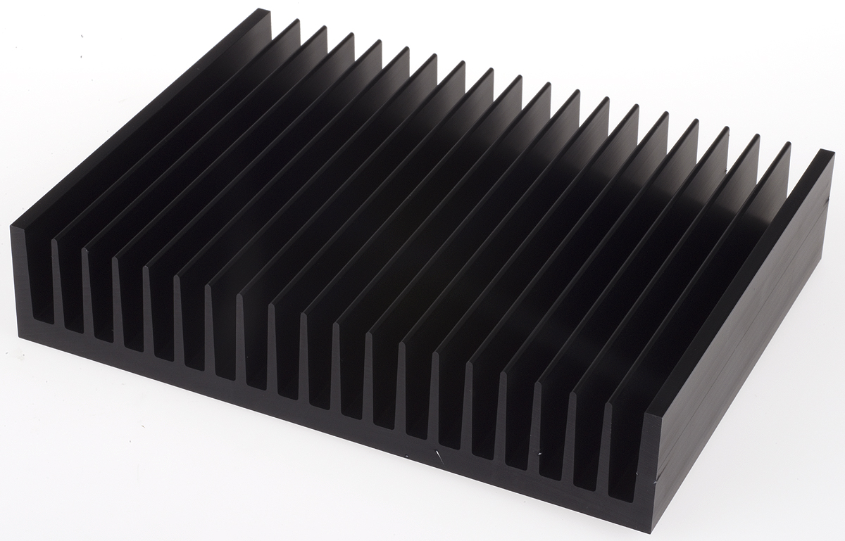AAVID THERMALLOY Heatsink, Universal Rectangular Alu, 0.48K/W, 150 x 200 x 40mm