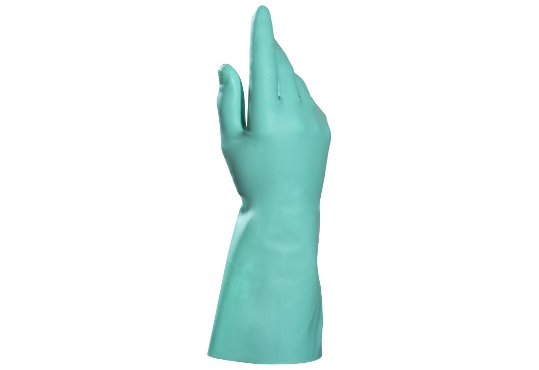 Mapa ADVANTECH 519 Green Nitrile Work Gloves, Size 8