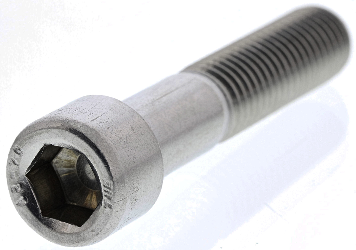 RS PRO Stainless Steel Hex Socket Cap Screw, DIN 912, M12 x 60mm