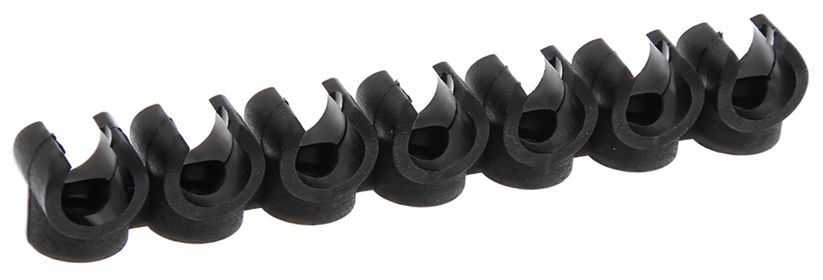 Legris 7 Tubes Polymer Tube Clip, For Tube Diam. 8mm