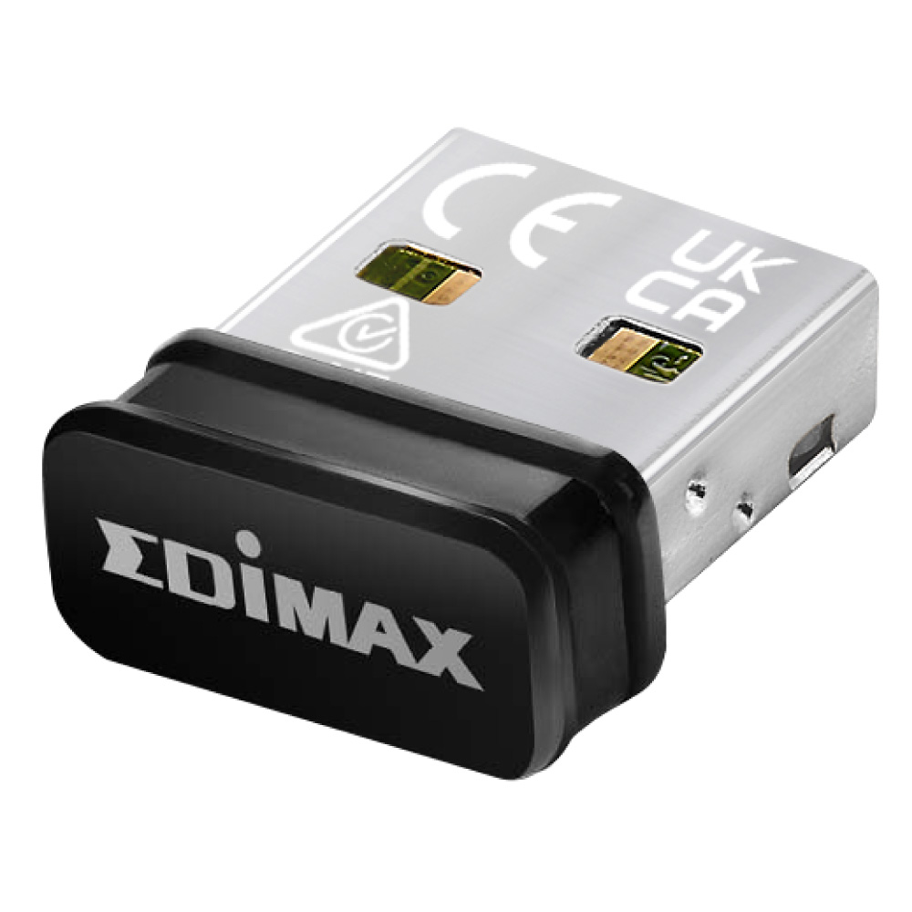 Edimax AC600 USB 2.0 WiFi Adapter, 433Mbit/s Data Rate