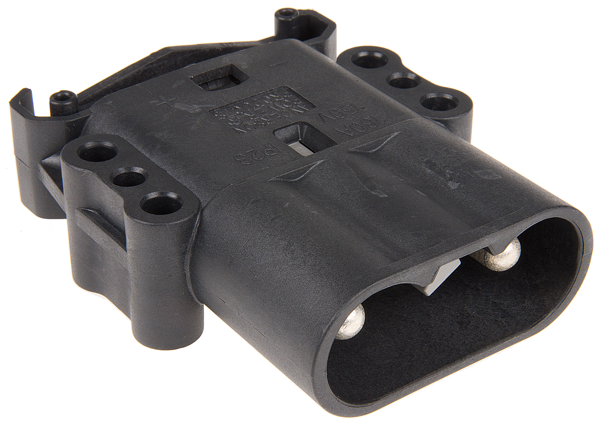 Anderson Power Products Male 2 Way Battery Connector, 160A, 600 V