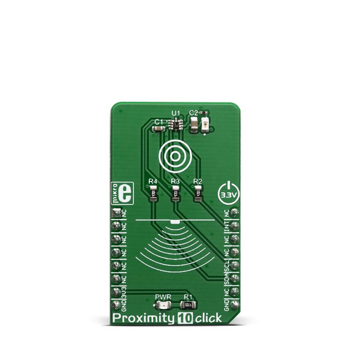 MikroElektronika Proximity 10 Click Proximity Sensor Development Kit for Mikroe-3455
