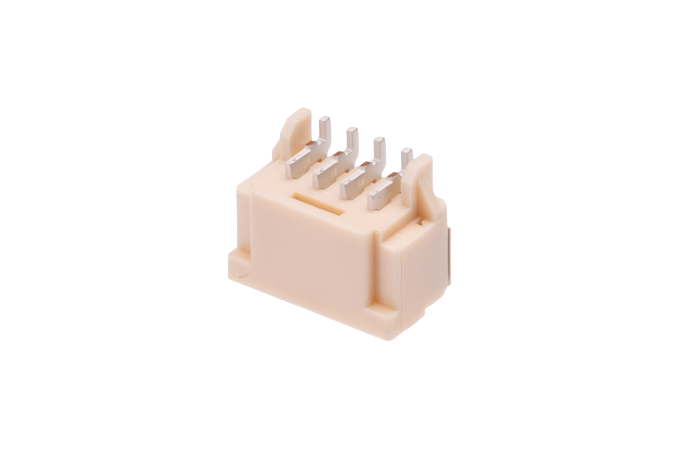 Molex DuraClik Series Right Angle Surface PCB Header, 4 Contact(s), 2 mm Pitch, 1 Row, Shrouded