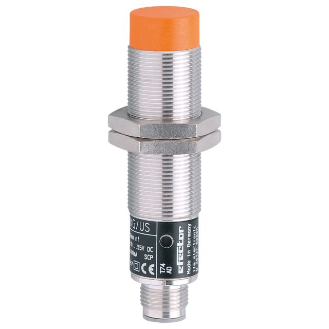 ifm electronic Inductive Threaded Barrel Proximity Sensor, M18, 8 mm Detection, PNP/NPN NO/NC, 10 → 55 V dc