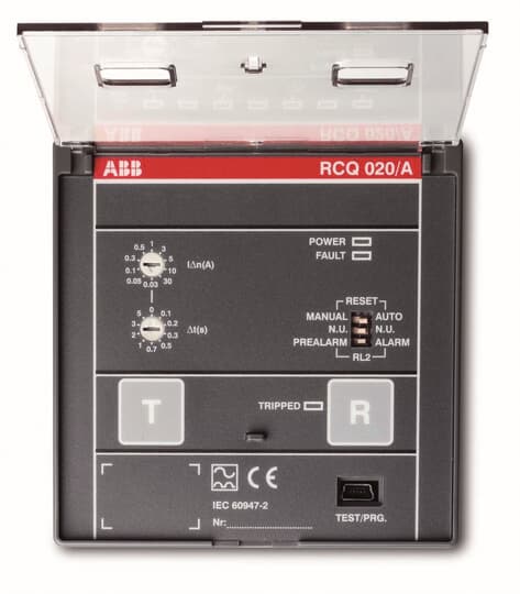 ABB Emax Residual Current Relay for use with Tmax XT