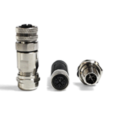 Bulgin Male 8 way M12 to Male 8 way M12 Sensor Actuator Cable