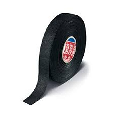 Tesa 51618-00066-00 Duct Tape, Black, Rubber Finish