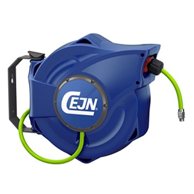 CEJN Free Standing 17m Air Hose Reel, 8mm Inner Diameter, 12mm Outer Diameter