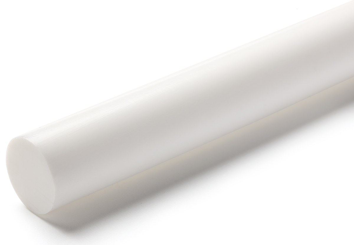 RS PRO Opaque Fluoroplastics PTFE Rod, 300mm x 90mm Diameter