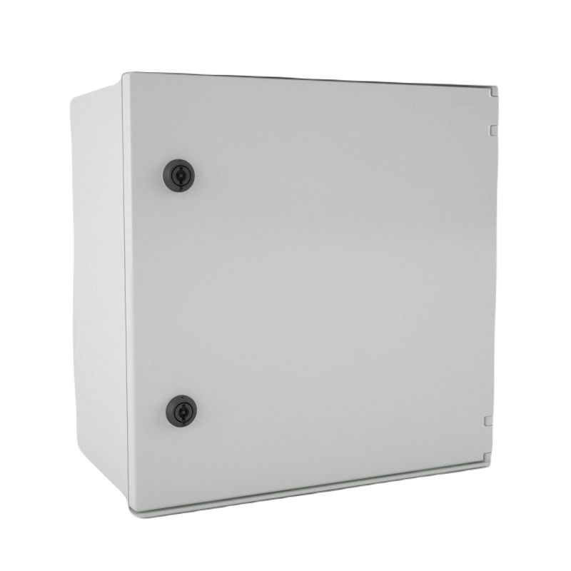 HellermannTyton BRES Series Polyester Enclosure, IP66, 400 mm x 400 mm x 200mm
