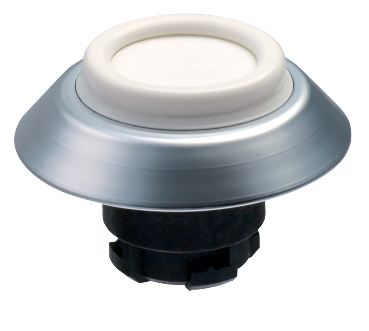 Schmersal NDTWS Series White Illuminated Momentary Push Button, 22.3mm Cutout, IP67, IP69K