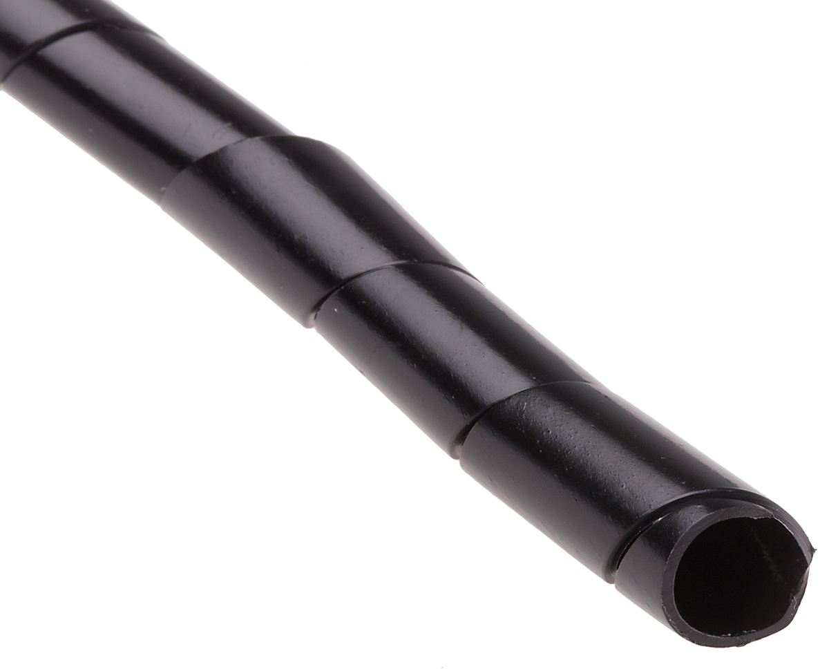 RS PRO Spiral Wrap, I.D 10.3mm, 32mm Polyethylene
