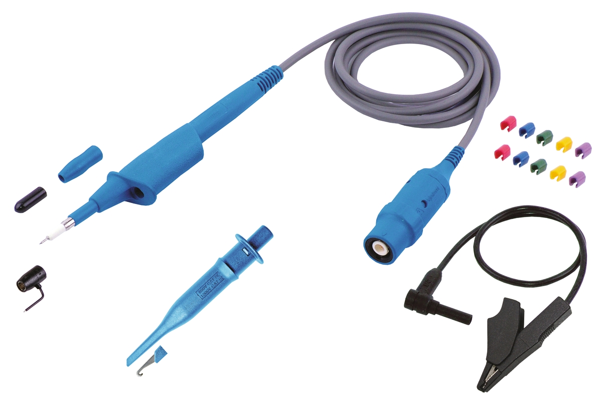 Staubli SET Isoprobe Series 68.9559-23 Oscilloscope Probe, Voltage Type, 500MHz, 1:100, BNC Connector