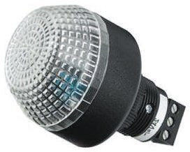 Allen Bradley 855P Series Clear Multiple Effect Beacon, 24 V ac/dc, Panel Mount, LED Bulb