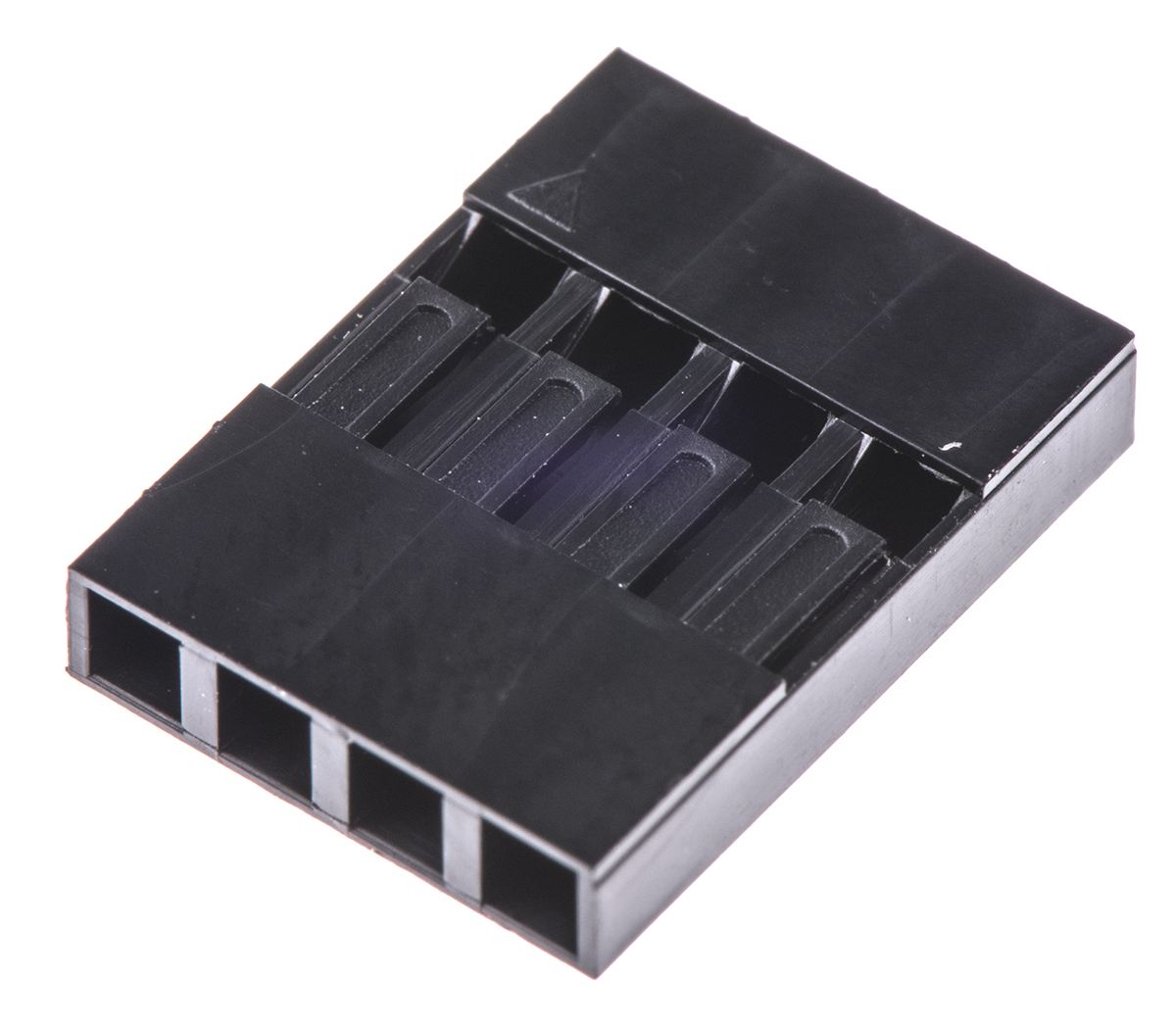 HARWIN, M20-10 Female Connector Housing, 2.54mm Pitch, 4 Way, 1 Row