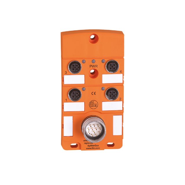 ifm electronic EBC Series Sensor Box, M12, 4 port