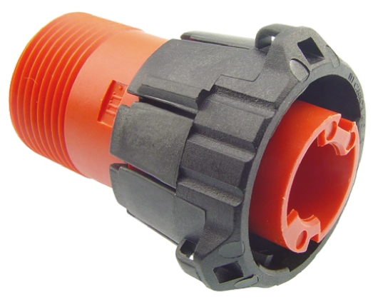 ITT Cannon, APD 1 Pole Din Plug, DIN 72585, 48 V dc IP67, Male, Cable Mount