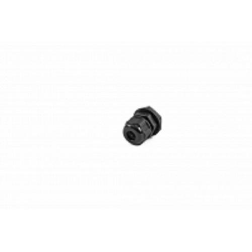 Hammond 1427NCG Series Black Nylon Cable Gland, M16 Thread, 4mm min., 8mm max., IP68