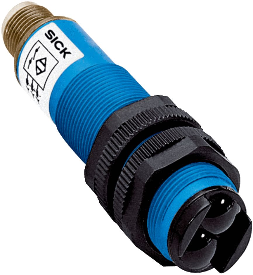 SICK Energetic Photoelectric Sensor, Barrel Sensor, 5 mm → 400 mm Detection Range