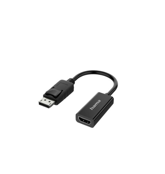 Hama DisplayPort to HDMI Adapter, 4096 x 2160 Maximum Resolution