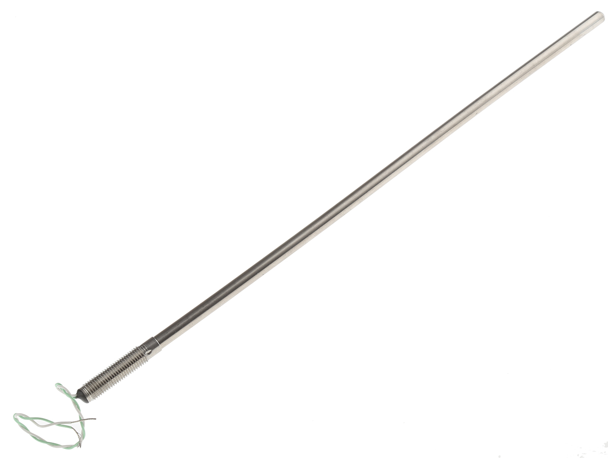 RS PRO Type K Mineral Insulated Thermocouple 250mm Length, 6mm Diameter → +1100°C