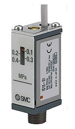SMC Pressure Switch, R 1/8 0.7 (Operating) MPa, 1 (Proof) MPa