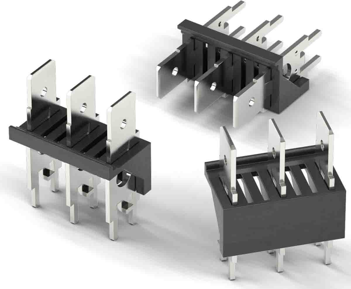 Wurth Elektronik WR-FAST Series Right Angle Through Hole PCB Header, 5 Contact(s), 5.08 mm Pitch, 1 Row, Shrouded