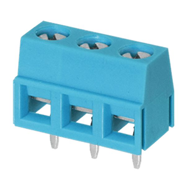 Same Sky PCB Terminal Block, 3-Contact, 5.08mm Pitch, Screw Mount