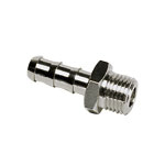 Legris LF3000 Series Straight Threaded Adaptor, G 1/4 Male to Push In 7 mm, Threaded-to-Tube Connection Style