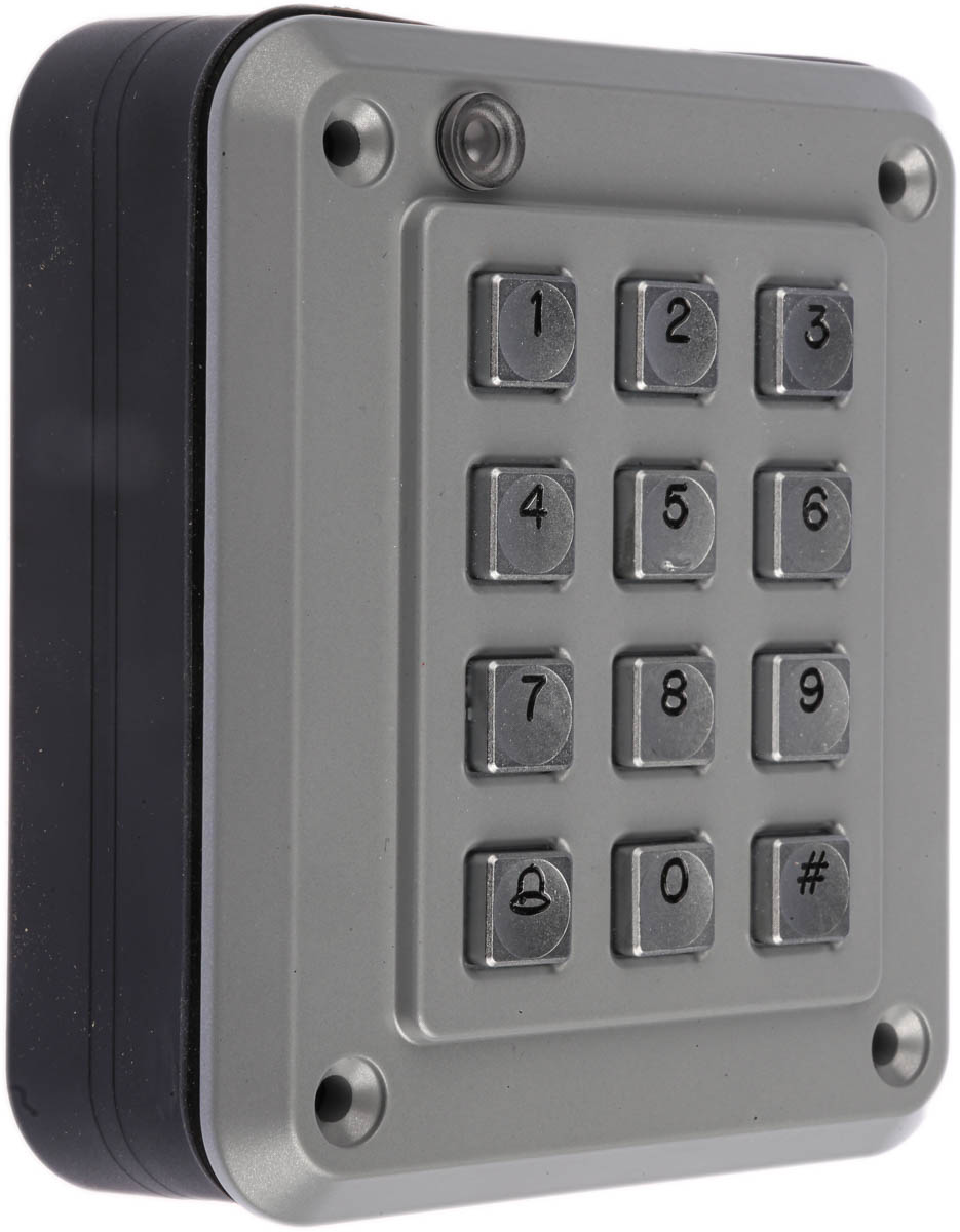 Storm Chromed Zinc Keypad Lock With  With Audible Tone & LED Indicator