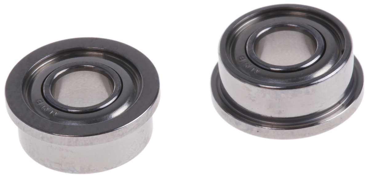 NMB DDLF-940ZZMTRA5P24LY121 1 Row Ball Bearing - 4 mm ID, 9 mm OD