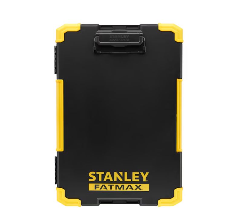 Stanley Black/Yellow Clipboard