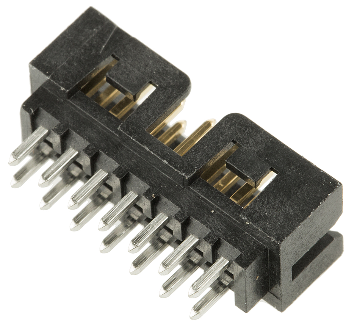 Molex Milli-Grid Series Straight Through Hole PCB Header, 14 Contact(s), 2 mm Pitch, 2 Row, Shrouded