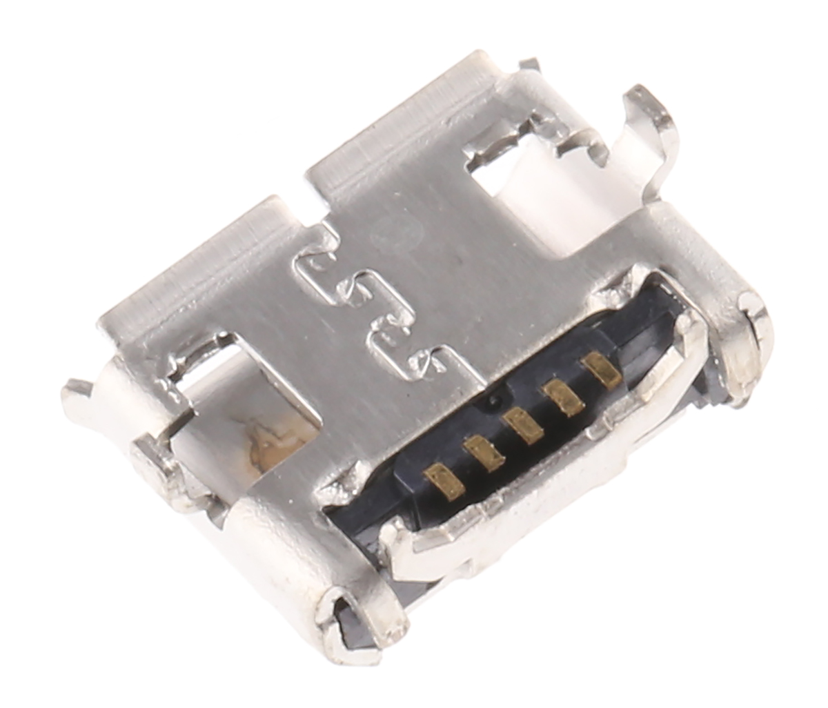 Amphenol Communications Solutions Right Angle, SMT, Socket Type B 2.0 USB Connector